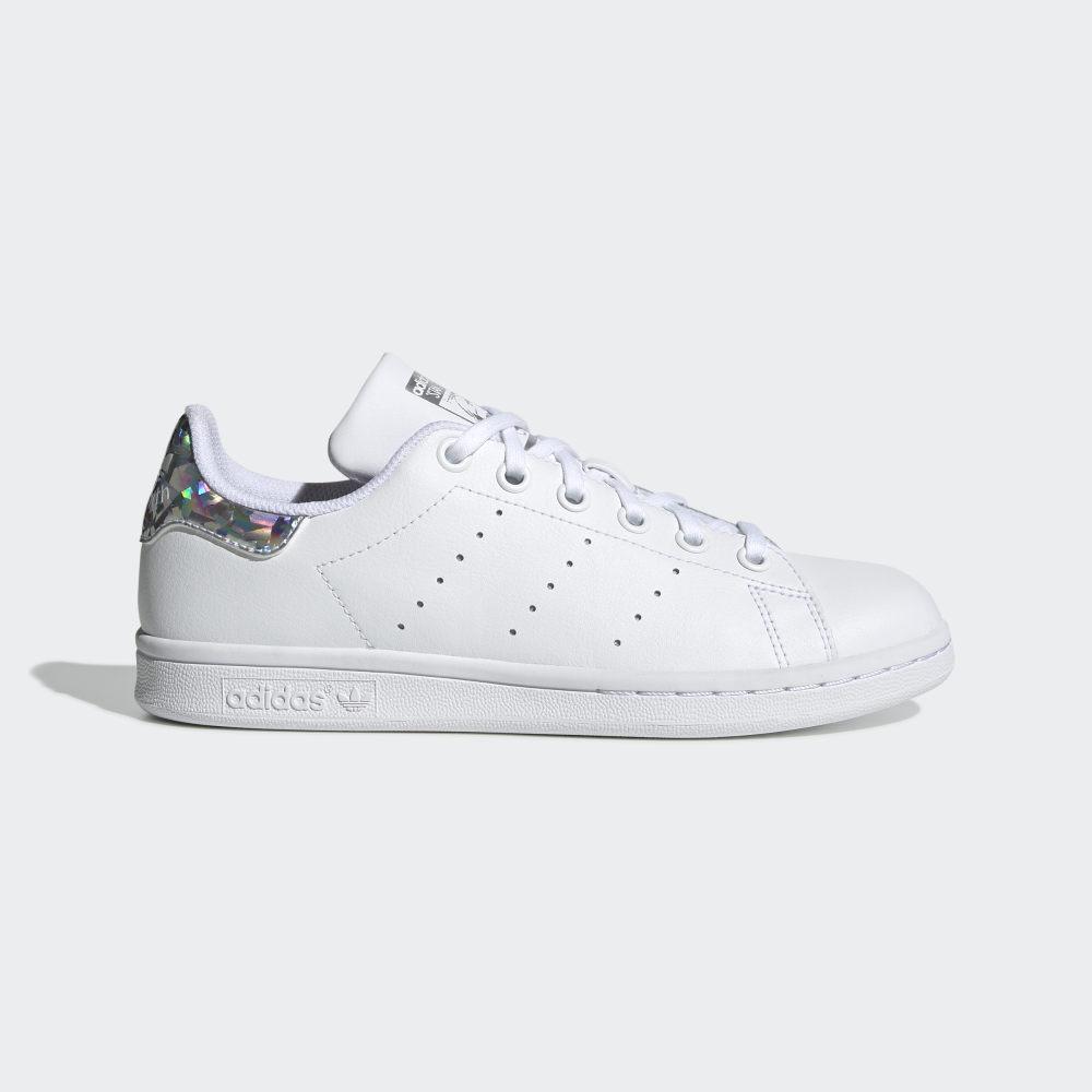 Originals Adidas Stan Smith Baieti Romania - Albi/Negrii EE8483